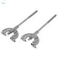 Professional Bass Drum Claws Wear Resistant Replacement Drum Claw Hook for Repair.