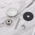 2 Inch Kitchen Sink Hole Covers Set Kit Stainless Steel Faucet Hole Cover Sink Tap Hole Plug Cap Kit for Leakage Prevention. 