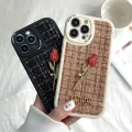 FELMYST Casing Case For Vivo S1 Pro Fashion Rose Flower Gemstone Ornament Brand JADIOR Gem Soft Silicone Fabric Phone Case Full Cover Camera Protection Cases Shockproof Back Cover Phone Casing Softcase For Girls. 