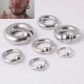 316 Stainless Steel Body Piercing Nose Ring Stud Earrings Spring Action Captive Bead Ring CBR 2G 4G 6G 8G 0G 00G Body Jewelry.