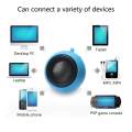Hamburger Mini Speaker Includes 3.5mm Audio Jack Audio Sound Amplifier. 