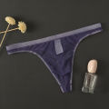 Man Thong Transparent Panties Thin Mesh Underwear Temptation Breathable T-back Panty. 