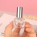 Mini Transparent Glass Perfume Spray Bottle Clear Glass Makeup Sub-Bottling Sample Bottle For Cosmetic Travel Portable.