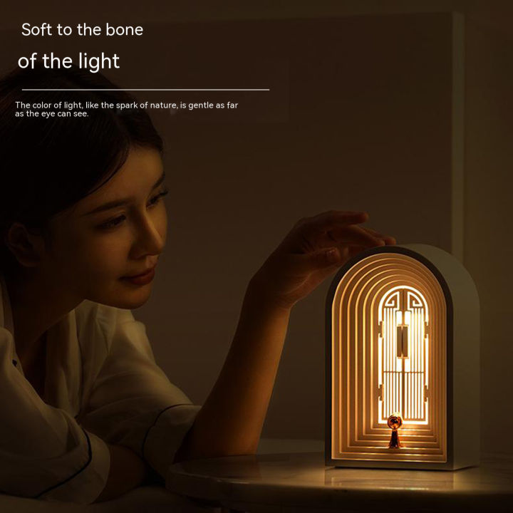 GC%204w%205v%20Bedroom%20Desk%20Lamp%20Adjustable%20Brightness%20Bluetooth-compatible%20Night%20Light%20With%20Memory%20Function%20-%20Image%205