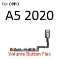 Oppo A93 A92 A91 A33 A31 A5A A9 2020 Power on / off Switch Button Side Volume Up Down Buttons Flex Cable Replacement Parts. 