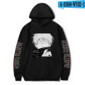 Funny Gojo Satoru hoodies jujutsu Kaisen anime print warm mens sweatshirts oversized male clothes casual fashion man sweatshirt.