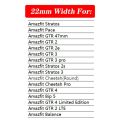 22mm Bracelet for Amazfit Balance Smart Watch Stainless Steel WatchBand for Amazfit GTR 4 3 2 Strap for Amazfit Bip 5 Band Belt.