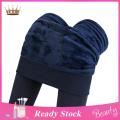 Warm Leggings Skinny Fall Winter Pure Color Fluffy Lining Thermal Bottoming Pants. 