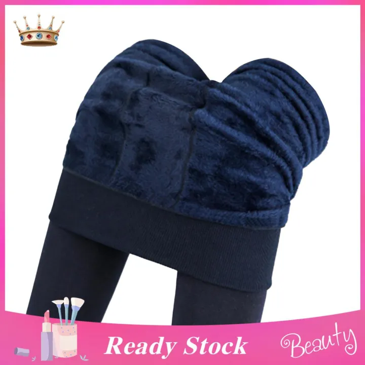 Warm%20Leggings%20Skinny%20Fall%20Winter%20Pure%20Color%20Fluffy%20Lining%20Thermal%20Bottoming%20Pants%20-%20Image%202
