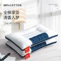 Soft Feather Fabric Pillow Bedding Pillow Cotton Pillows For Sleeping kussens almohada cervical oreiller pour le lit poduszkap.