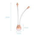 Newborn Baby Nasal Aspirator Kids Nose Cleaner Sucker Suction Tool Protection Health Care Infant Safe Mouth Nasal Suction Devic. 
