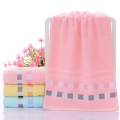MARUAA- Cotton Bath towel sets , 1 pcs Bath towel 70*140 cm, 1 pcs Face towel 34*74 cm, high absorbent, Quick dry. 