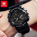 OLEVS Electronic Watch Relo for Men  Waterproof  Now Luminous Multifunction Sport Cool Fashion 1102. 