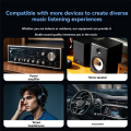 RGB Wireless Audio Adapter Bluetooth 5.4 Receiver Transmitter 3.5mm AUX for Speaker PC TV Car Audio Receiver. 