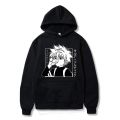 Japanese Anime Funny Killua Eyes Killua HxH Hoodies Winter Japan Style Hunter X Hunter Sweatshirts Streetwear for Women/men.