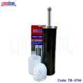 Proclean Durable Covered Premium Toilet brush_TB-0704 Set with Holder & Long Handle for Bathroom.