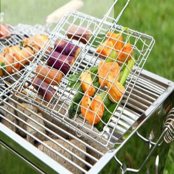 Best%20features%20Stainless%20Steel%20Edging%20Barbecue%20Net%20BBQ%20Grill%20Grates%20Grid%20Wire%20Mesh%20Net%20barbecue%20Clip%20Tool%20Plain%20Weave%20For%20Camping,%20Travel%20and%20Party%20-%20Image%209