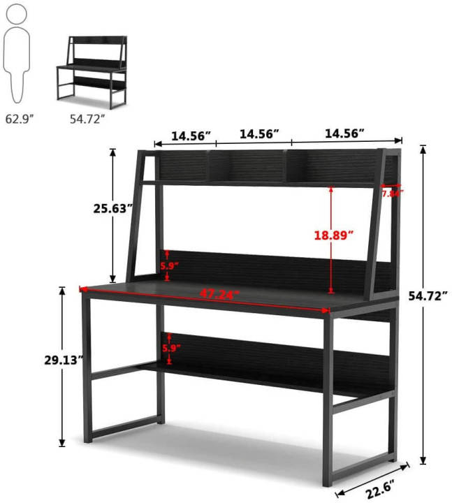 Metal%20Frame%20Workstation/%20Study%20Table/%20Computer%20Table/%20Reading%20Table/%20Writing%20desk/%20Laptop%20Table%20FW-47%20-%20Image%202