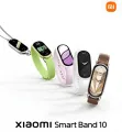 XIAOMI Mi Smart Band 10 (2025) - 1.72" AMOLED Display | 21 Days Battery Life | Touchscreen, Multi-Sport Tracker, Activity Tracker, Heart Rate Monitor. 