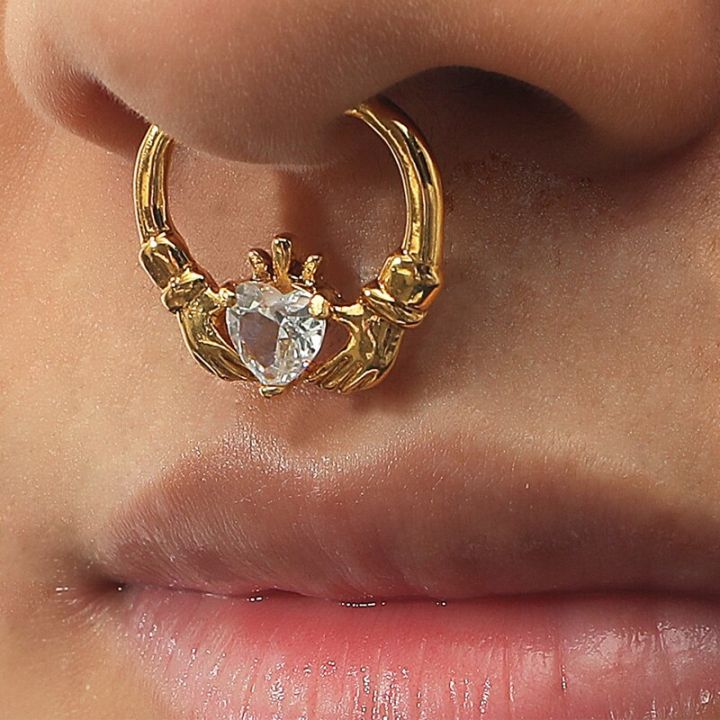Punk%20U%20Shaped%20Nose%20Ring%20Hoop%20Septum%20Rings%20Copper%20Hand%20Crystal%20Heart%20Nose%20Piercing%20Piercing%20Non%20Pircing%20Jewelry%20Cuff%20-%20Image%203