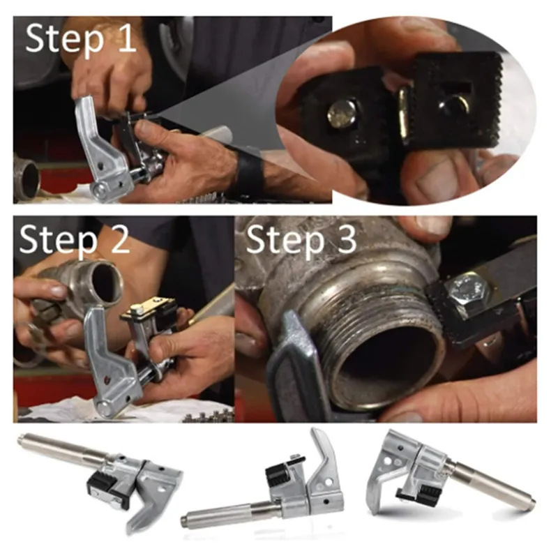 7402 Universal Outside Thread Chaser & Metric Die Set For Thread Repair Tool