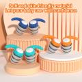 1 Pair Children Silicone Earplugs Sleep Ear Plug Waterproof 3 Layers Ear Protector Canceling Noise Reduction for 5-12 Year Old.