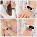 For Xiaomi Mi Band 6 / 5 / 4 / 3 Universal Nylon Elasticity Weave Watch Band, Size:XS 140mm(Rainbow). 