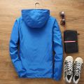 Jacket Men's Windbreaker 10 Color Spring Summer Fashion Zipper Thin Jacket Men Casual Hooded Jacket Male 6XL 7XL. 