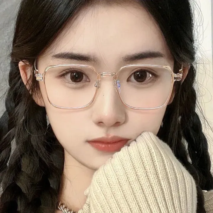 Enacolor%20Ultralight%20Eyeglasses%20Women's%20Pure%20School%20Style%20Student%20Large%20Frame%20Flat%20Lens%20Anti-blue%20Light%20Frame%20Glasses%20Ins%20Gilr%20New%20Accessories%20-%20Image%204