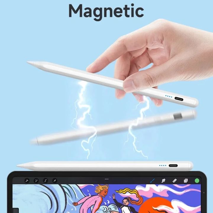 Stylus%20Pens%20for%20iPad%20Apple%20Pencil%20Universal%20Touch%20Pen%20for%20Xiaomi%20HUAWEI%20IOS%20Lenovo%20Magnetic%20Tilt%20Sensitive%20Palm%20Rejection%20-%20Image%203