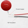 10M/100M UL10064 FEP Wire 40/36/34/32/30/28/26AWG PTFE Plastic Ultra Fine Micro Litz Wires Solder High Conductivity Copper Cable. 