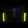 LI Motorcycle Top Box, Lockable Helmet Luggage Storage Rear Tour Box With Reflective Design, Waterproof Storage Carrier Case, Universal Accessories. 
