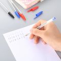6/11 Pcs 1.0mm Ballpoint Pens Blue Black Plastic Ball Point Pens Student Gift School Office Supplies Long Lasting Smooth Writing. 