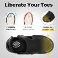 FitVille Men's Sandals Widened Diabetes Shoes Mens Summer Shoes Lightweight for Swollen Feet Plantar Fasciitis Relief Pain.