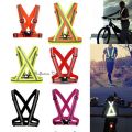 【Happy childhood memories】Safety Reflective Vest Belt Stripe Straps Running Belt High Visibility Safety Straps Cycling Running.
