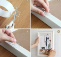 3M/5M Nano Adhesive Tape, GXR Multipurpose Double Sided Transparent No-Trace Removable Glue Tape, 3M/5M Washable Strong Gel Tape Anti-Slip Sticky Tape for Wall, Kitchen, Carpet, Photos Fixed.