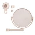 Bath Mirror Cosmetic Mirror 1X/3X Magnification Suction Cup Adjustable Makeup Mirror Double-Sided Bathroom Mirror.