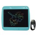 Rechargeable LCD writing pad 9-inch handwriting drawing board with tylus lock button. 