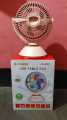 Jy Super JY-2570 Professional 6 Battery Rechargeable Portable Table Fan. 