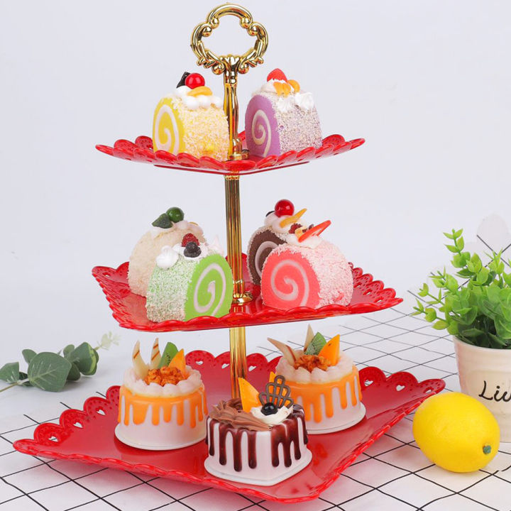 33x24.5cm(13x9%60%60)%20Three-layer%20Cake%20Dessert%20Cookies%20Tray%20Wedding%20Birthday%20Party%20Decoration%20-%20Image%209