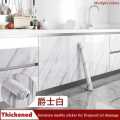 Marble Wallpaper, Waterproof Sticker PVC Self Adhesive Use Modern Kitchen, Table, Furniture Etc. 