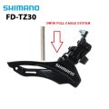 Shimano FD-TZ30 6/7 Speed MTB Mountain Bike Bicycle Front Derailleur 31.8 (Top pull)&(Down pull) Front Derailleur. 
