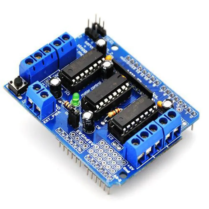 L293D Motor Driver For RC Project- Stepper/Servo Shield