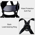 Five-point Aerial Work Safety Belt Full Body Harness Outdoor Rock Climbing Training Electrician Anti-fall Protection Equipment. 