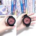 【Top mobile Store】(New) anime Naruto watch ninja Akatsuki Itachi Sharingan fashion analog men watches.