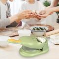 2 in 1 Plastic Manual Dumpling Momo Maker Molds Dough Dumpling Press Tool  Mold Cooking Wrapper Dumpling Maker Kitchen Tools. 