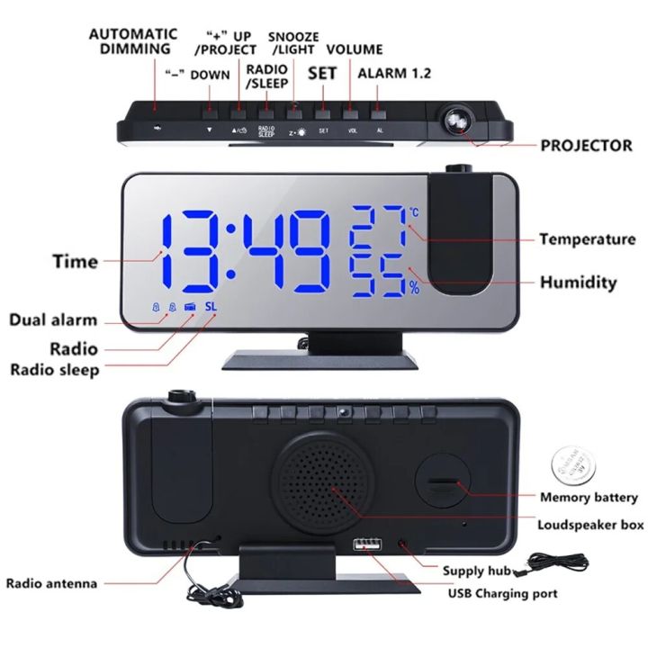 Projectable%20Clock%20Projector%20Alarm%20Clock%20LED%20Digital%20Electronic%20Ceiling%20Clock%20for%20A%20Bedroom%20Bedside%20Desktop%20Table%20Digital%20Wall%20-%20Image%204