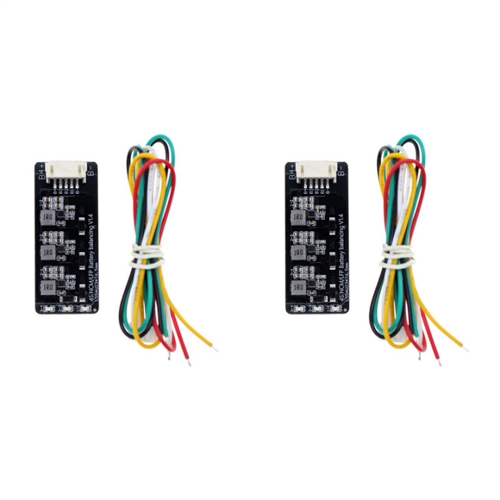 2X BMS 4S Active Balancer Board 1.2A Lifepo4 Li-Ion Lithium Battery Energy Transfer Equalizer Module Inductive Version