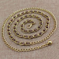 Metal Waist Belt Pearl Body Belt Dress Chain Thin Belt Waistband Imitation Pearl Beads. 