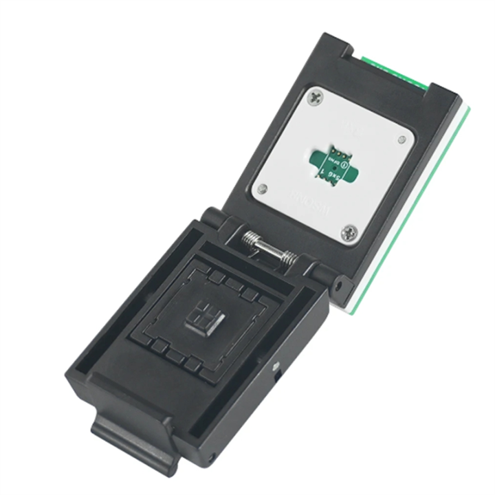 QFN8%20WSON8%20DFN8%205x6/6x8%20QFN8%20WSON8%20DFN8%20Adapter%20IC%20Socket%20for%20SPI%20NAND%20NOR%20Flash%20MLF8%20MLP8%20SON8%20with%20High-End%20Spring%20Probe%20(A)%20-%20Image%203